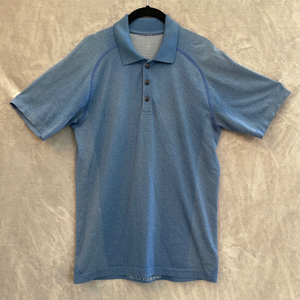 Men’s Blue Lululemon Polo Size M Medium